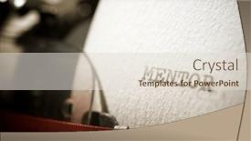  Presentation with mentor - Slide set featuring mentor-word-written background and a lemonade colored foreground