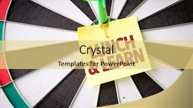  Presentation with learn - Beautiful presentation design featuring lunch learn backdrop and a yellow colored foreground