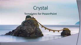  Presentation with dawn - Cool new theme with meoto iwa rocks at dawn backdrop and a lemonade colored foreground