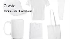  Presentation with merchandise - Presentation theme with merchandise - set ot white blank men's background and a white colored foreground