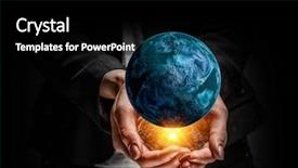  Presentation with creation - Beautiful slides featuring mercury - idea of earth creation backdrop and a black colored foreground