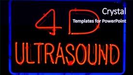  Presentation with mercury - Slides with mercury element - neon alphabet with symbols letters background and a navy blue colored foreground