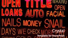  Presentation with letters and numbers - Amazing presentation theme having mercury element - neon alphabet with symbols letters backdrop and a wine colored foreground