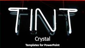  Presentation with neon - Amazing presentation having mercury element - neon sign series tint backdrop and a black colored foreground