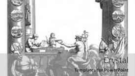  Presentation with administration - Amazing PPT layouts having mercury-in-a-cloud-gives backdrop and a light gray colored foreground