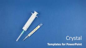  Presentation with mercury - Beautiful presentation design featuring mercury-thermometer-temperature-on-blue backdrop and a teal colored foreground