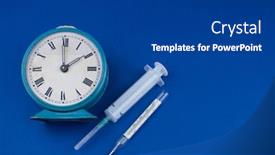 Presentation with mercury - Presentation design having mercury-thermometer-temperature-on-blue background and a dark gray colored foreground