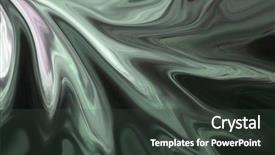  Presentation with mercury - Cool new PPT theme with mercury backdrop and a dark gray colored foreground