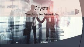  Presentation with media - Cool new presentation theme with merge - merging with big business mixed backdrop and a lemonade colored foreground