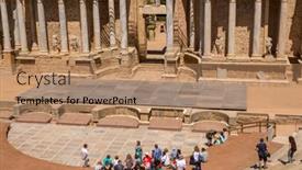  Presentation with roman theatre - 