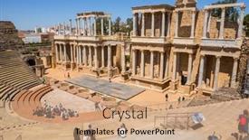  Presentation with roman theatre - 