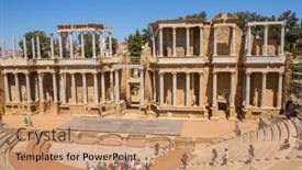  Presentation with roman theatre - 