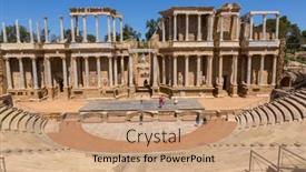  Presentation with roman theatre - 