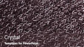  Presentation with wool - PPT theme having merino-wool-handmade-knitted-fabric background and a tawny brown colored foreground