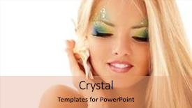  Presentation with mermaid - Cool new presentation design with mermaid beautiful calling phone with shell isolated on white background backdrop and a coral colored foreground