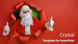  Presentation with happy holidays - Slide set with merry-christmas-and-happy-holidays background and a crimson colored foreground