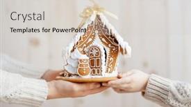  Presentation with christmas holidays - Cool new slide deck with merry-christmas-and-happy-holidays backdrop and a lemonade colored foreground