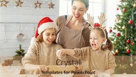  Presentation with merry christmas - Cool new theme with merry-christmas-and-happy-holidays backdrop and a coral colored foreground