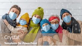  Presentation with merry christmas - Audience pleasing PPT theme consisting of merry-christmas-and-happy-holidays backdrop and a coral colored foreground