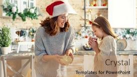  Presentation with christmas food - 