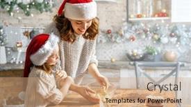  Presentation with christmas food - 