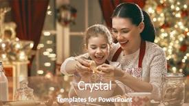  Presentation with merry christmas - Audience pleasing PPT layouts consisting of merry christmas and happy holidays backdrop and a  colored foreground