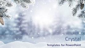  Presentation with merry christmas - Colorful theme enhanced with merry-christmas-and-happy-new backdrop and a lemonade colored foreground