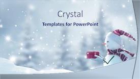  Presentation with happy new year - Amazing slides having merry-christmas-and-happy-new backdrop and a sky blue colored foreground