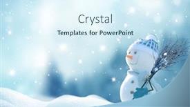  Presentation with happy new year - Slide deck enhanced with merry-christmas-and-happy-new background and a sky blue colored foreground