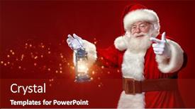  Presentation with jolly - Audience pleasing PPT theme consisting of merry-christmas-and-happy-new backdrop and a crimson colored foreground