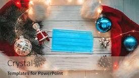  Presentation with surgical - Amazing theme having merry-christmas-holiday-background-santa backdrop and a coral colored foreground