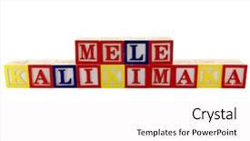  Presentation with hawaii - Beautiful presentation theme featuring merry christmas in hawaii backdrop and a white colored foreground