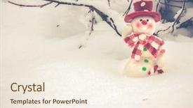 Presentation with merry christmas - Amazing PPT theme having merry christmas winter christmas background with festive snowman wearing a red hat winter landscape nature background snowy forest christmas and new year greeting cards perfect winter greetings backdrop and a cream colored foreground