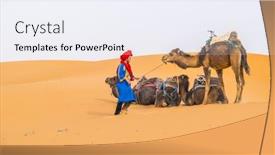  Presentation with sand dunes - 