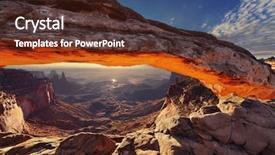  Presentation with national security in india - Colorful PPT layouts enhanced with mesa arch at sunrise backdrop and a tawny brown colored foreground