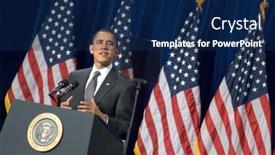  Presentation with president - Cool new presentation theme with mesa-az-february-18-president backdrop and a  colored foreground