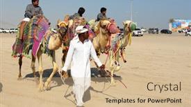  Presentation with qatar - Cool new presentation with mesaieed-qatar-february-16-2018 backdrop and a coral colored foreground