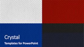  Presentation with sports - Audience pleasing PPT theme consisting of mesh - colorful sports jersey textures xxl backdrop and a navy blue colored foreground