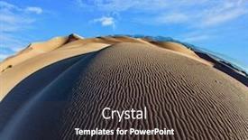  Presentation with gentle - PPT theme enhanced with mesquite flat sand dunes is a picturesque part of death valley in california usa the gentle slopes of the sand dunes are rippled by the wind concept of active ecological and photo tourism background and a dark gray colored foreground