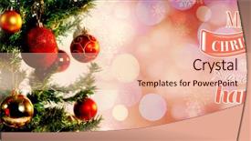  Presentation with merru christmas - Amazing PPT layouts having message against glowing christmas background backdrop and a lemonade colored foreground