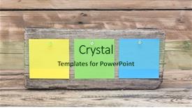  Presentation with colorful - Beautiful slides featuring message board - colorful reminder notes attached backdrop and a mint green colored foreground