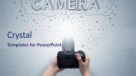  Presentation with doodle - Amazing theme having message cloud concept and doodle backdrop and a  colored foreground