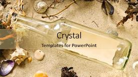  Presentation with bottle - Cool new presentation with message in the bottle backdrop and a lemonade colored foreground