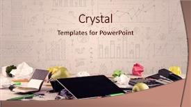  Presentation with business office desk - Amazing PPT layouts having messed up - close up of white business backdrop and a lemonade colored foreground