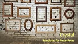  Presentation with old testament kings - Theme enhanced with messi frame - old grunge interior background and a coral colored foreground