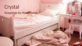  Presentation with history empty tomb of jesus - Presentation with messy - empty and untidy child's bedroom background and a lemonade colored foreground