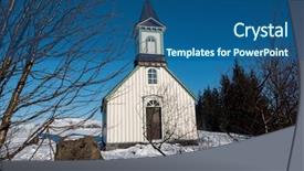  Presentation with first nations - PPT theme with met some 900 years ago background and a ocean colored foreground