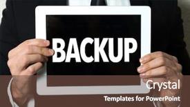  Presentation with data backup - Presentation enhanced with meta data - backup background and a  colored foreground