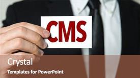  Presentation with cms - Theme having meta data - cms background and a red colored foreground