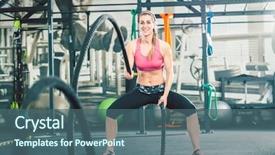  Presentation with battle - Cool new PPT theme with metabolic - full length of a strong backdrop and a ocean colored foreground